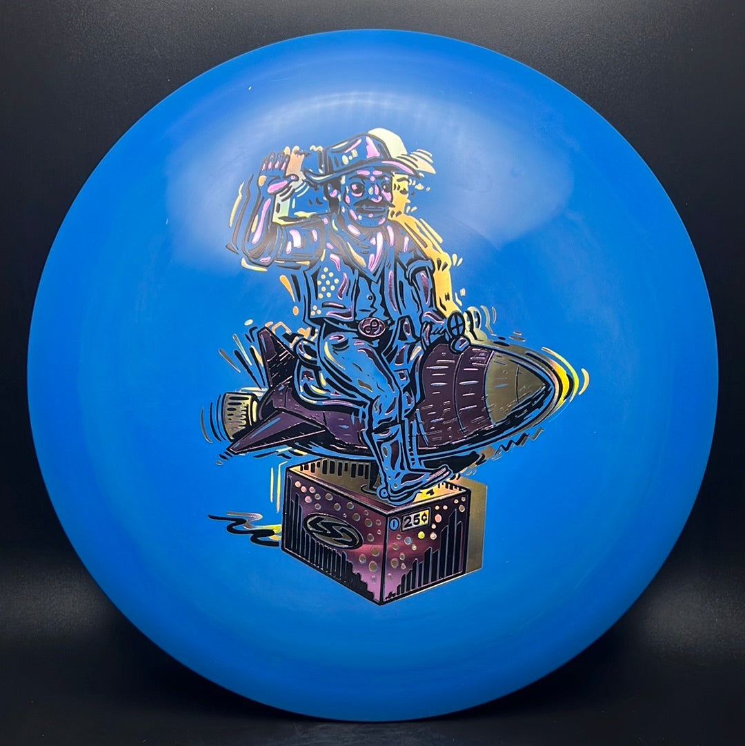 Alpha Harrier - "Ride Em Rocket Cowboy" Triple Foil