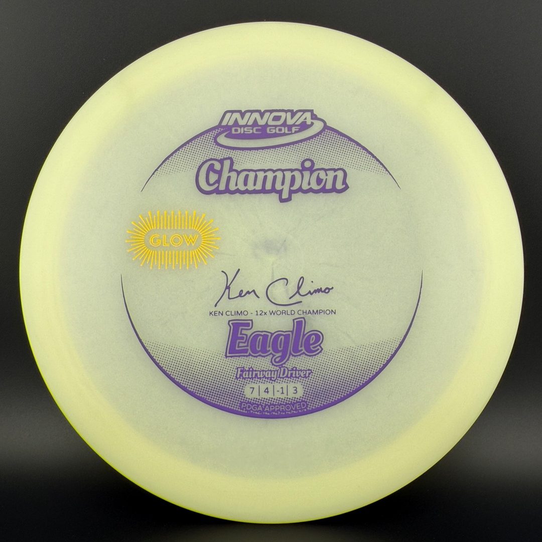 Classic Color Glow Champion Eagle - Ken Climo 12x