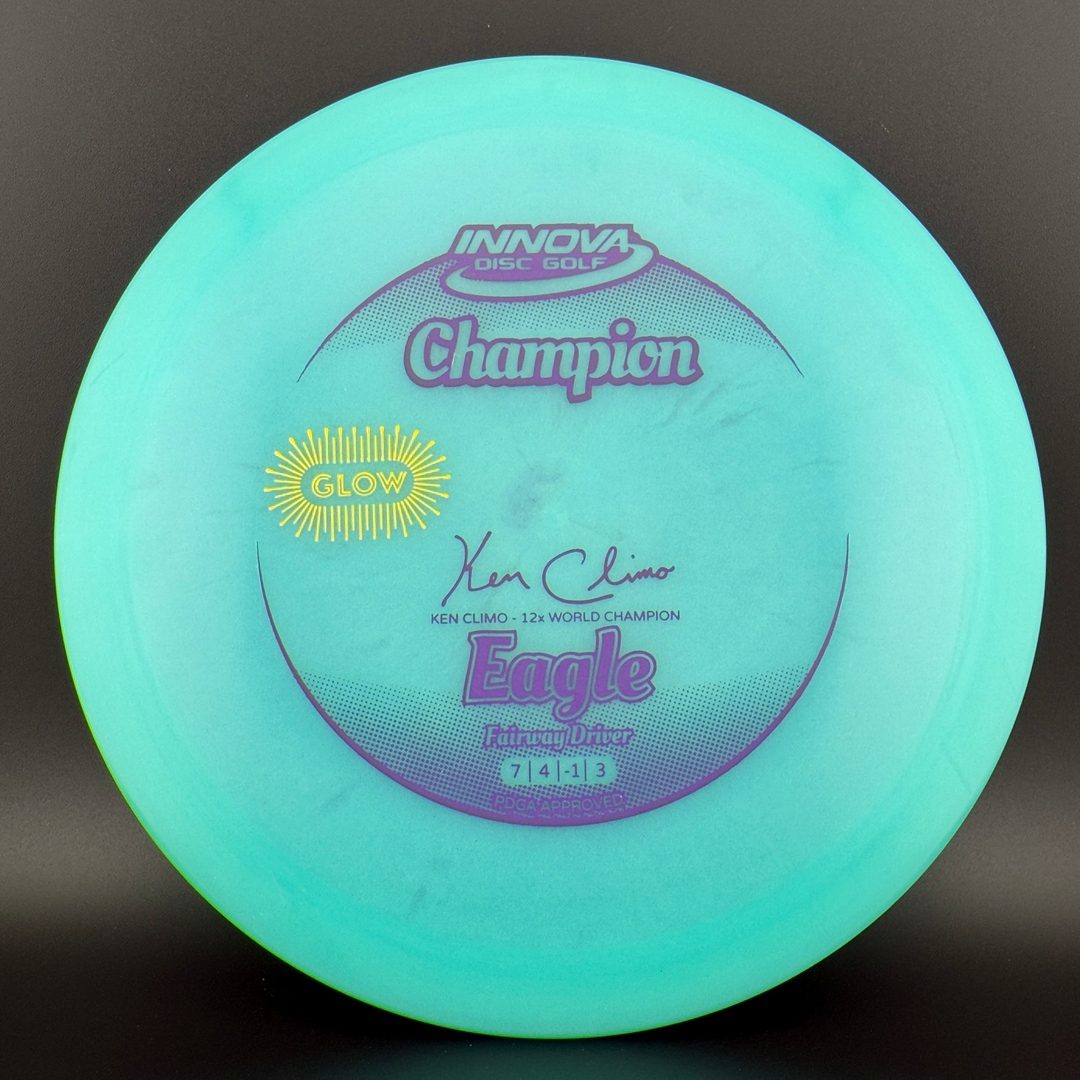 Classic Color Glow Champion Eagle - Ken Climo 12x