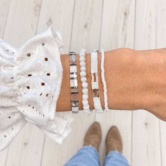 AVALANCHE - Beaded Bracelets - Set of 4