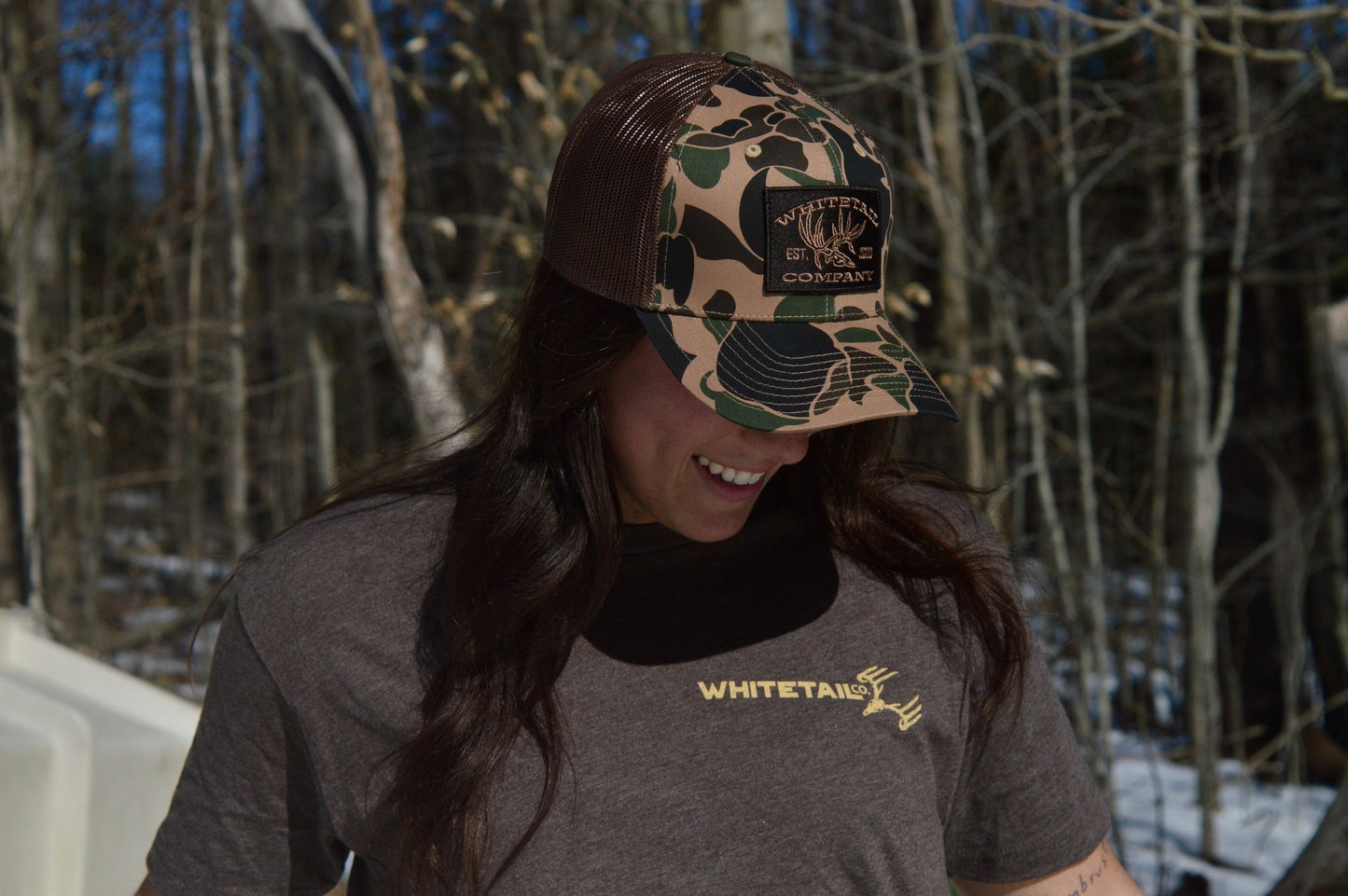 Whitetail Co. OLD Duck Camo Trucker