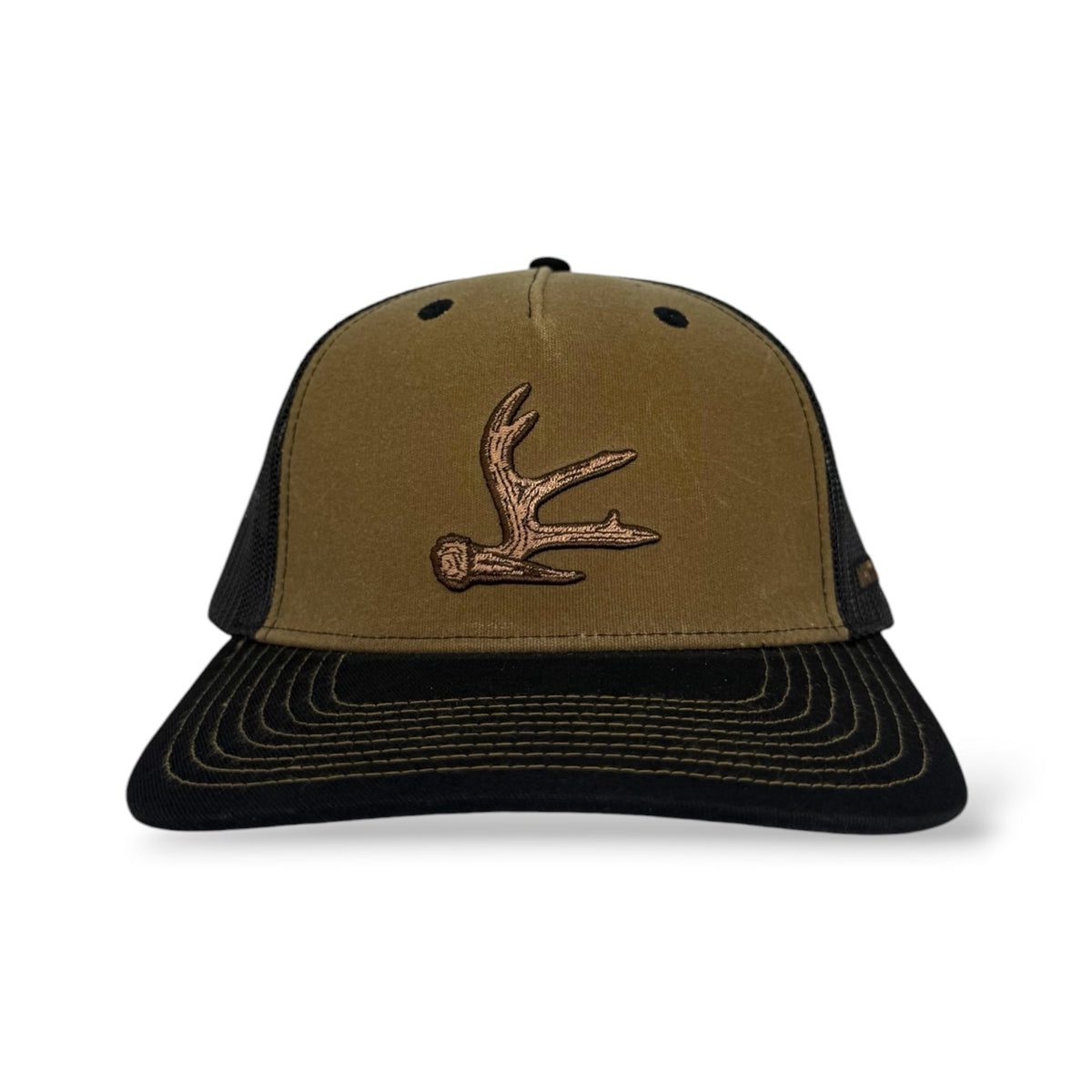XL | Whitetail Co. Bonded Shed | Waxed Trucker | Brown/Black | XL