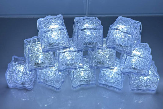 REVO White LED Light Up Ice Cube™ | 12 Pk
