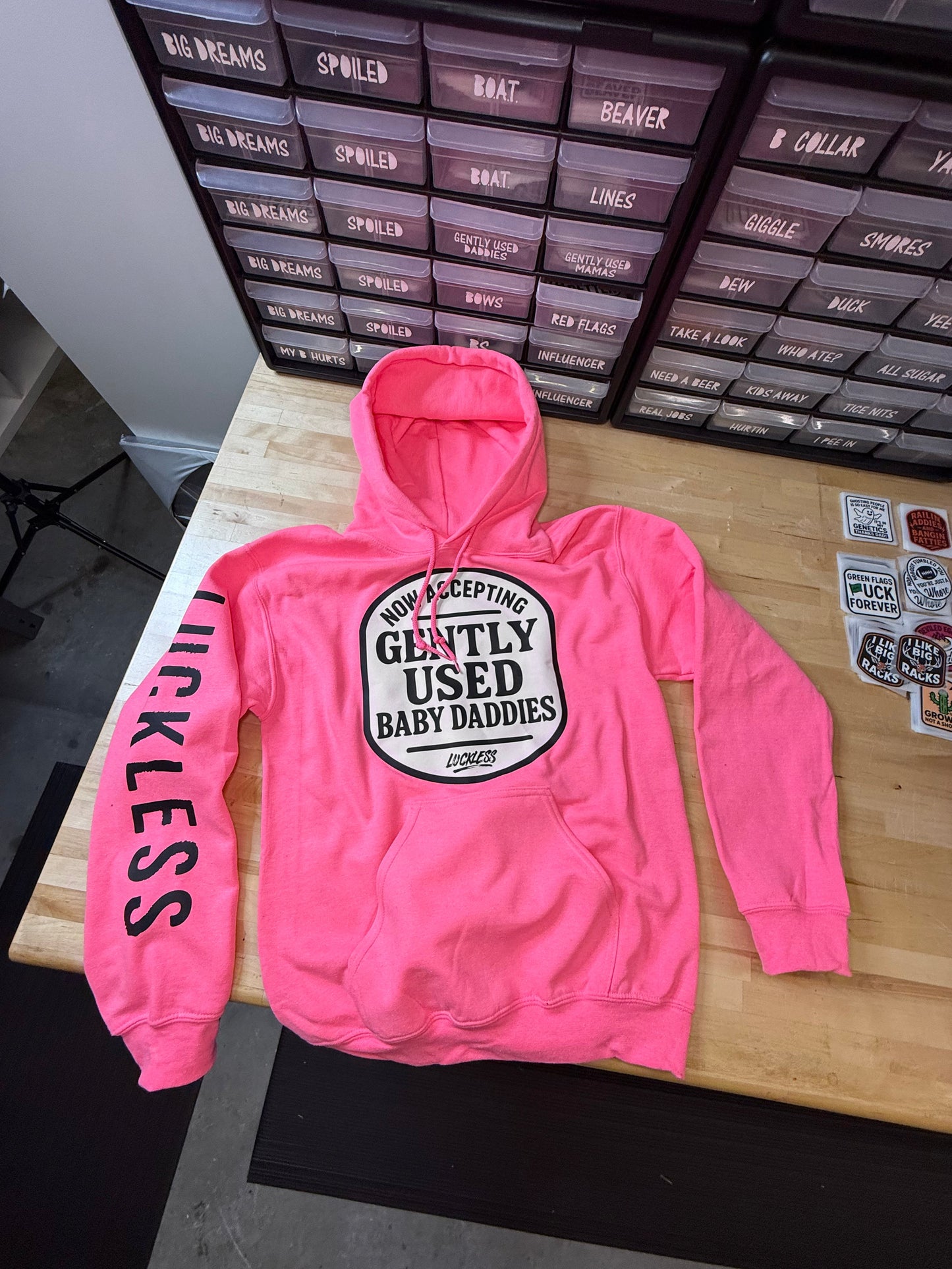 Now Accepting Gently Used Baby Daddies Hoodie