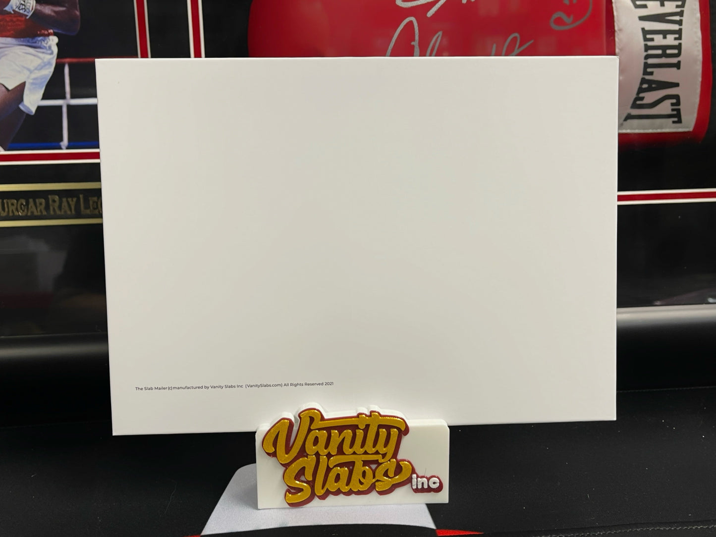 The Slab Mailer (5 pack)- AKA The Slab Book Case Plain Black or White for slabbed Baseball Football Hockey Basketball Cards