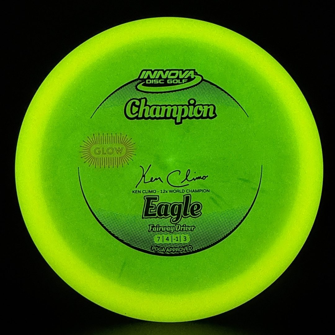 Classic Color Glow Champion Eagle - Ken Climo 12x