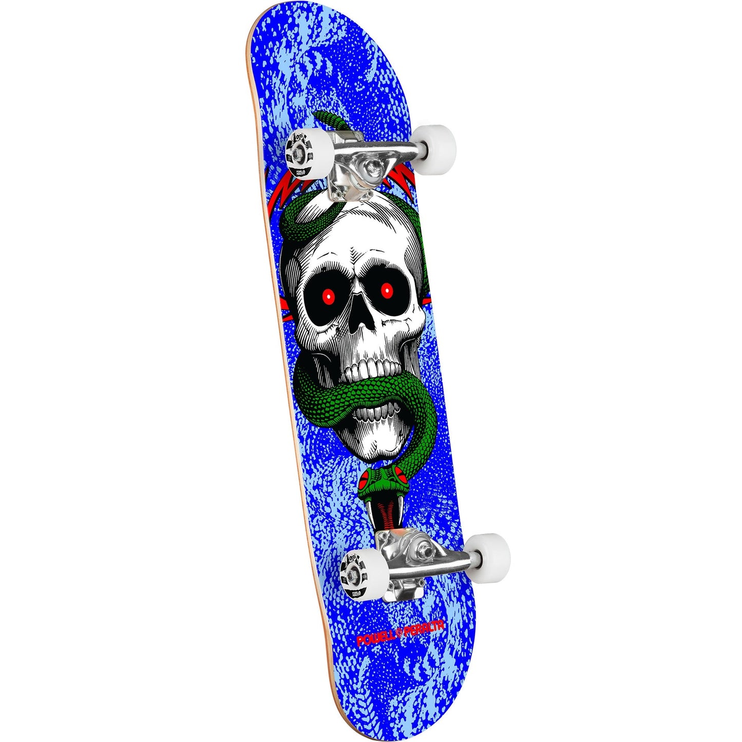 Powell Peralta Skull & Snake Birch Skateboard Complete - 8.25″ Blue