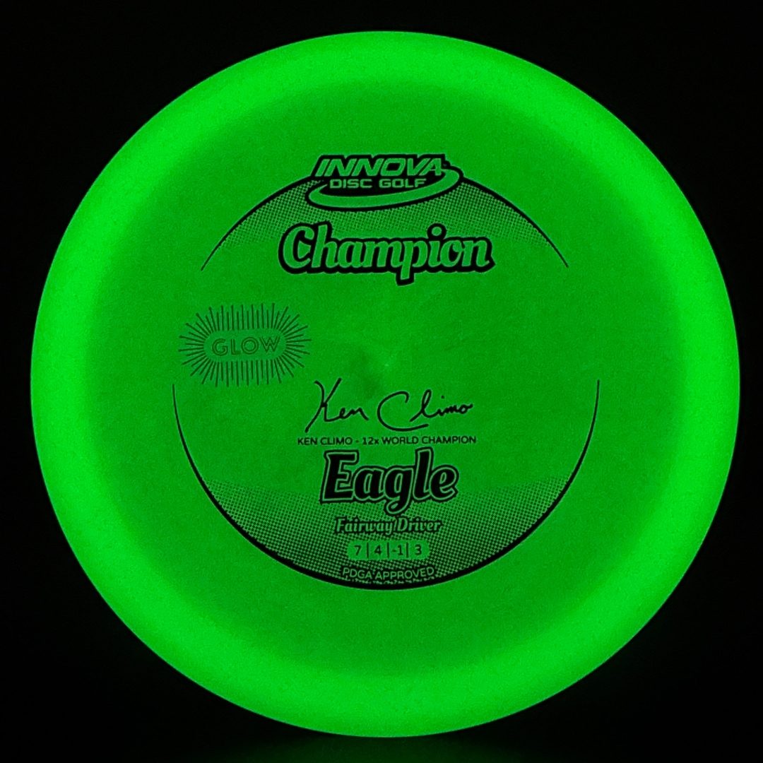 Classic Color Glow Champion Eagle - Ken Climo 12x