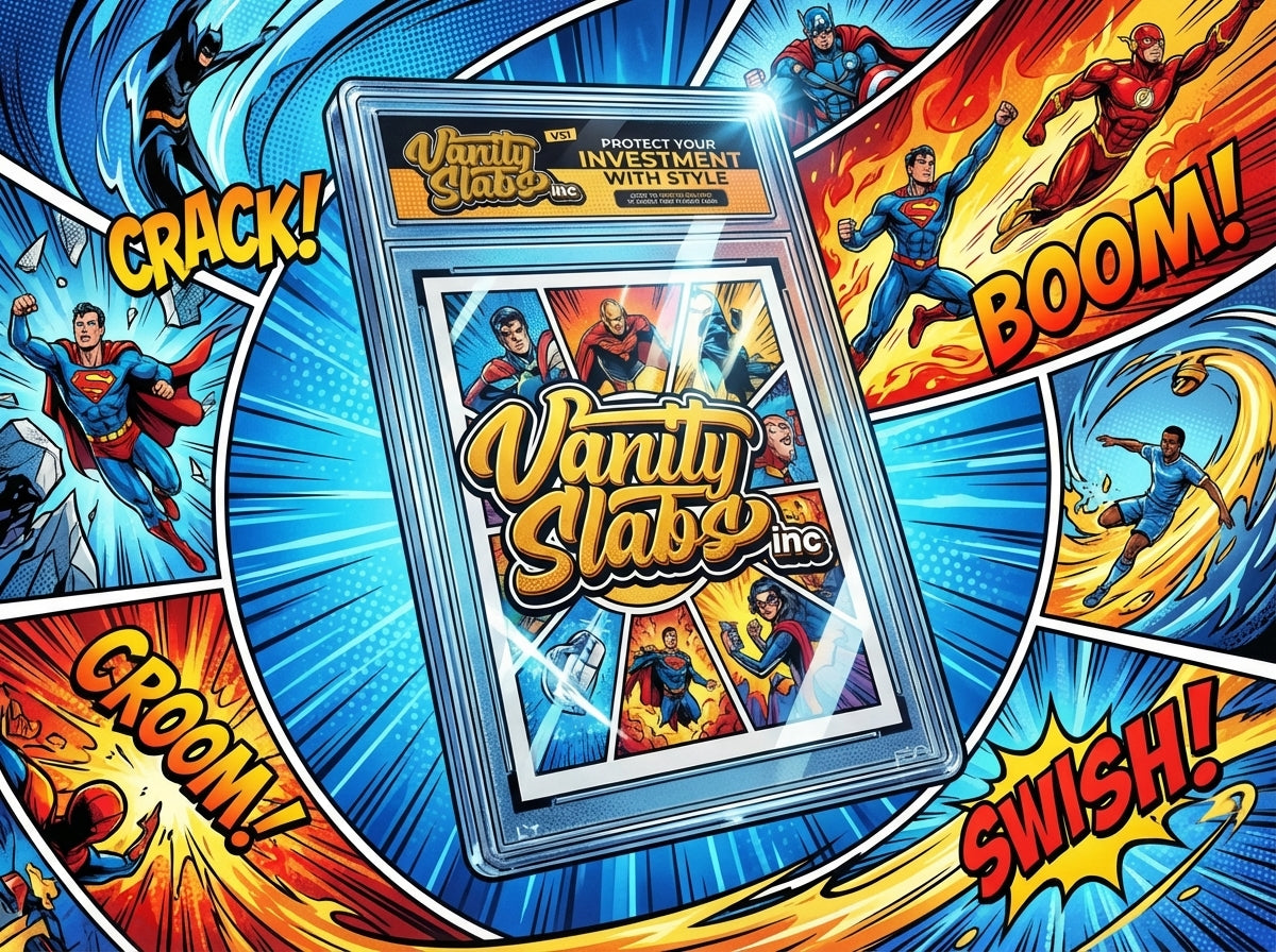 Vanity Slabs Holder for Baseball Football Basketball and Non Sports