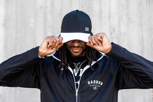 DB Icon Premium Active Hat (Black/White Bill)