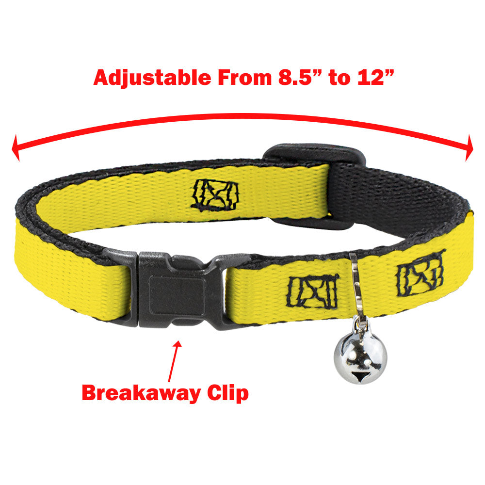 Cat Collar Breakaway - Camo Charcoal