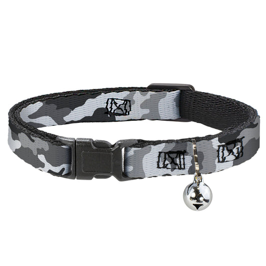Cat Collar Breakaway - Camo White