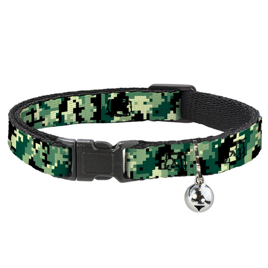 Cat Collar Breakaway - Digital Camo