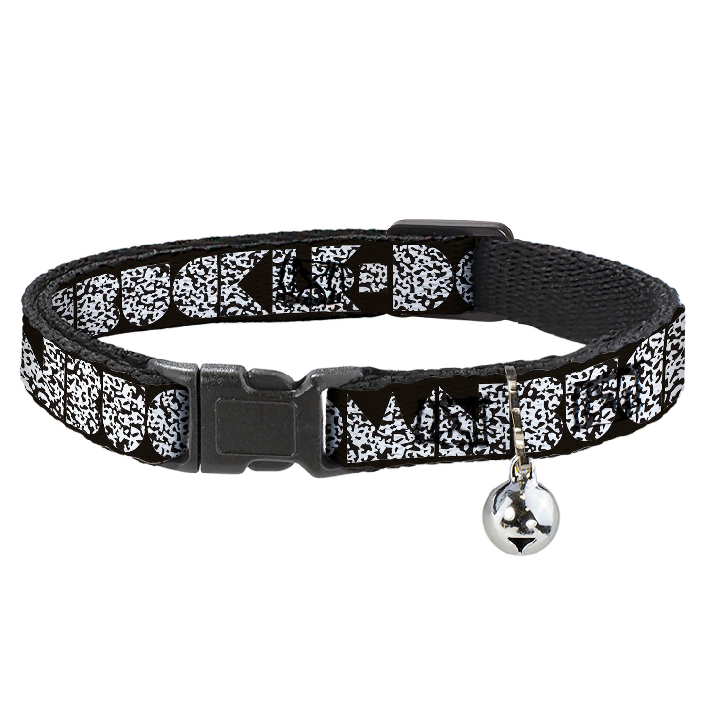 Cat Collar Breakaway - BUCKLE-DOWN Shapes Black Camo White Black