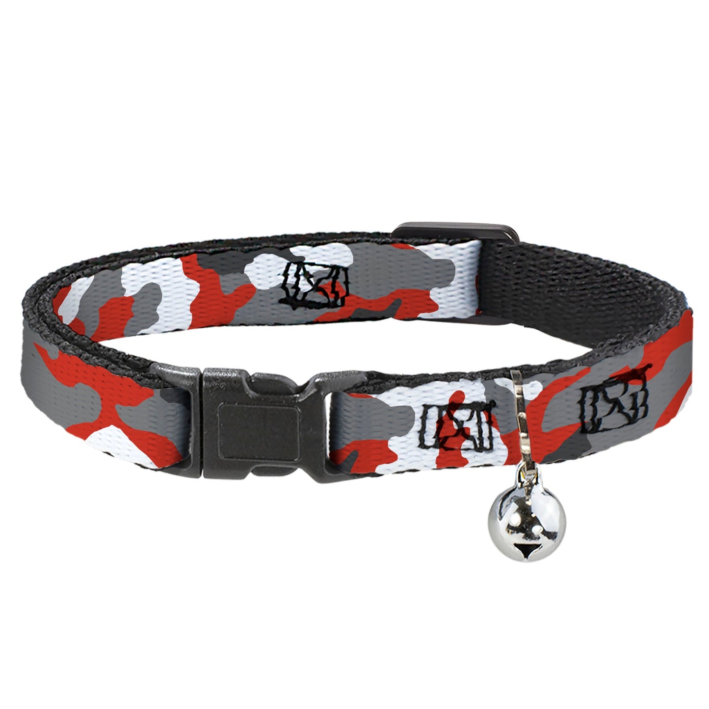 Cat Collar Breakaway - Camo Orange