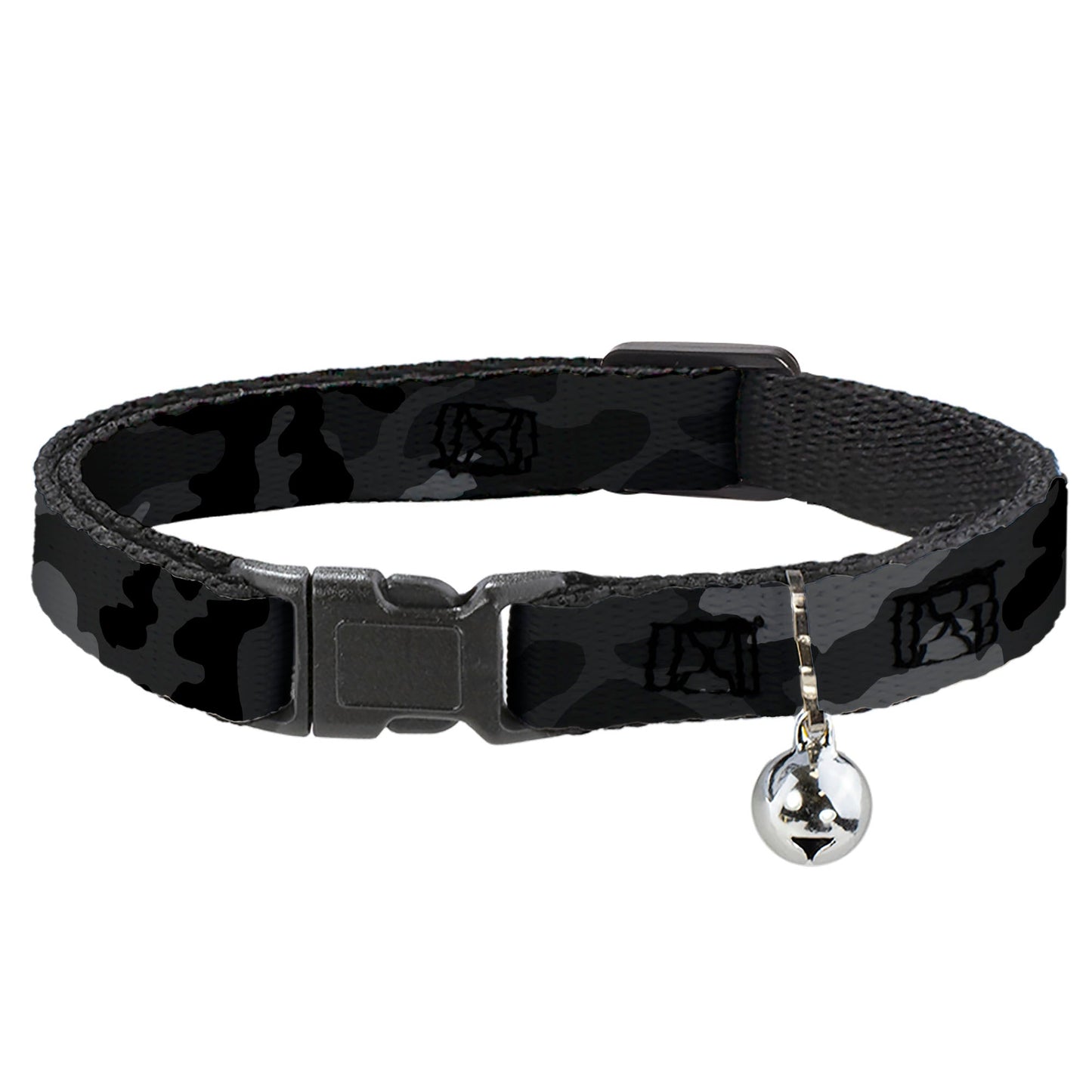 Cat Collar Breakaway - Camo Charcoal