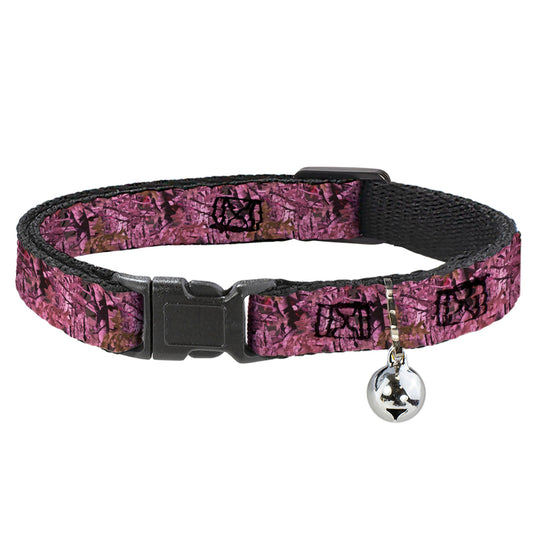 Cat Collar Breakaway - Hunting Camo Pinks