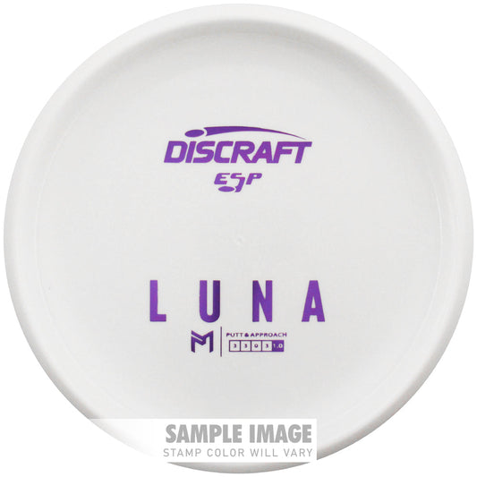 Discraft Dye Pack Bottom Stamp Paul McBeth ESP Luna Putter Golf Disc