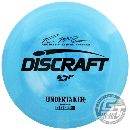 Discraft ESP Undertaker [Paul McBeth 6X] Distance Driver Golf Disc