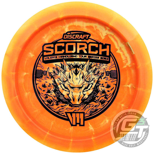Discraft Limited Edition 2023 Tour Series Valerie Mandujano Understamp Swirl ESP Scorch Distance Driver Golf Disc