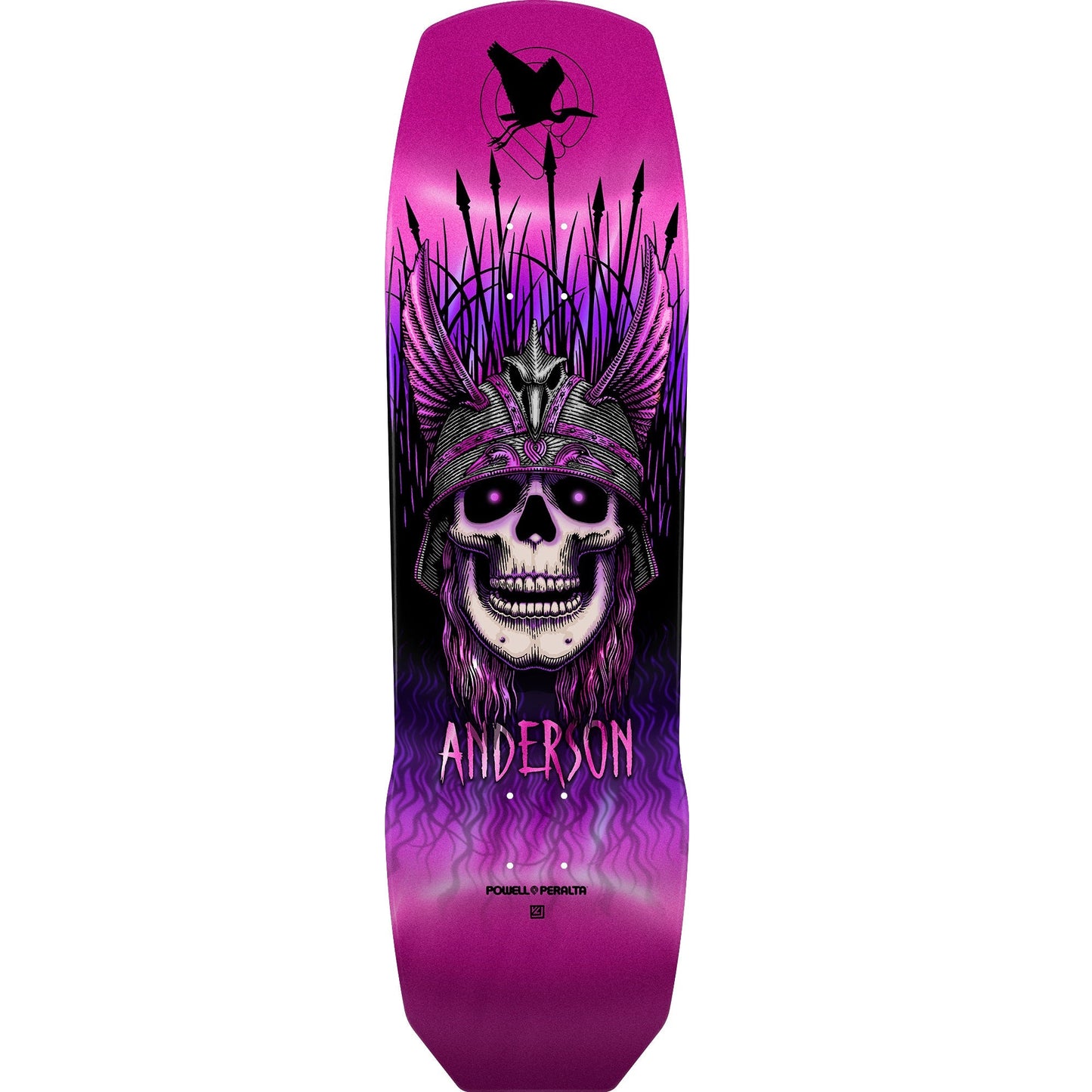Powell Peralta Pro Andy Anderson Heron 7-Ply Maple Skateboard Deck - 9.13″