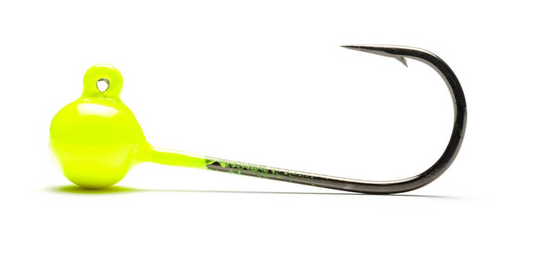 Addicted Micro Worm Jig Head (Chartreuse)
