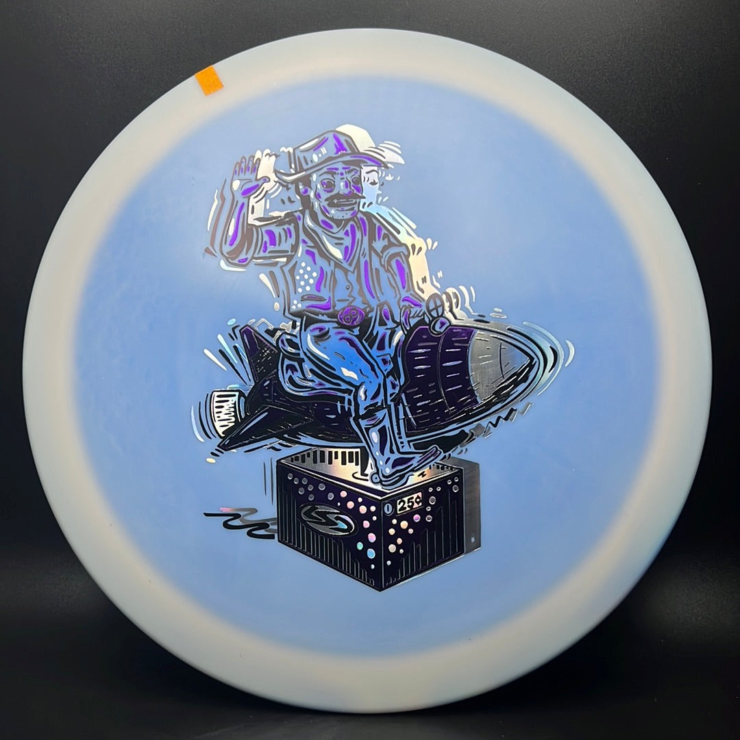 Alpha Lariat - "Ride Em Rocket Cowboy" Triple Foil