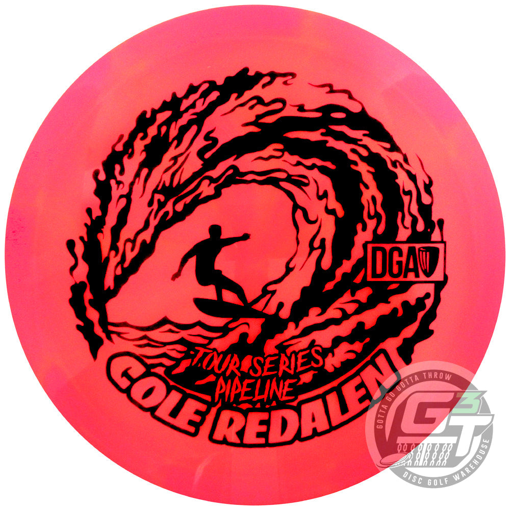 DGA Limited Edition 2023 Tour Series Cole Redalen Swirl Pipeline Fairway Driver Golf Disc