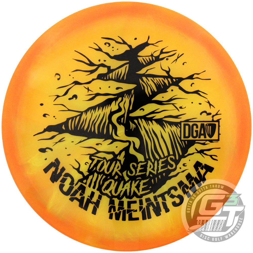 DGA Limited Edition 2023 Tour Series Noah Meintsma Swirl Quake Midrange Golf Disc