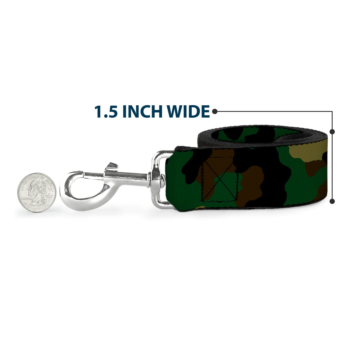 Dog Leash - Camo Olive