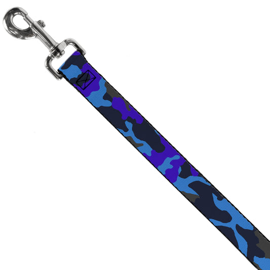 Dog Leash - Camo Blue