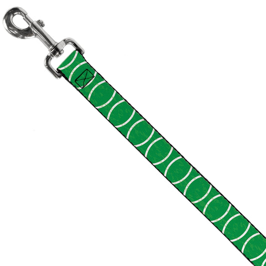 Dog Leash - Rings Camo Neon Green/White