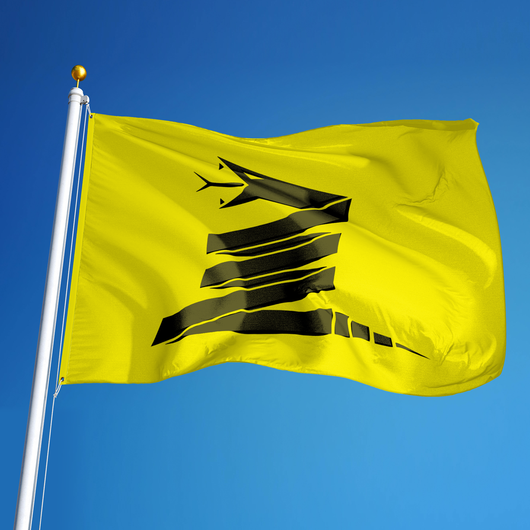 DO. NOT. TREAD. FLAG