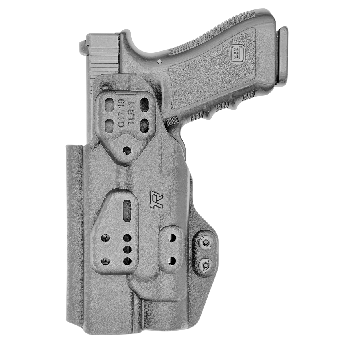 DRUID 2.0 Holster fits: Glock 17/19/19X/31/32/45/47/49 TLR-1