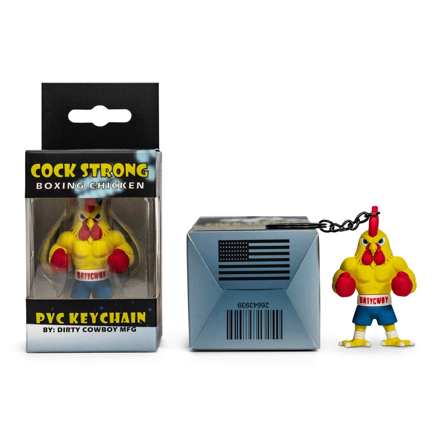 Tactical 3D PVC Keychain