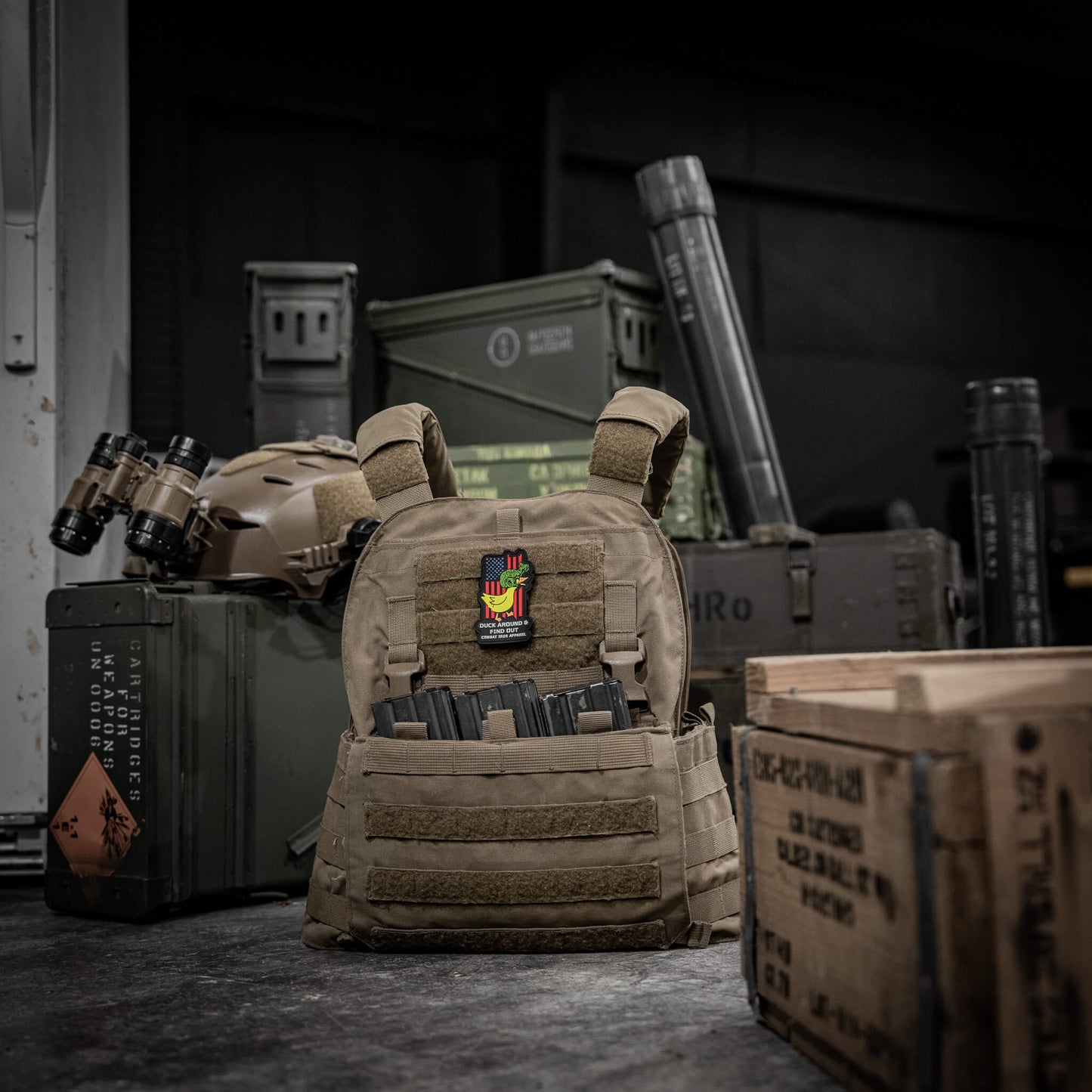 Duck Around & Find Out DAFO Tactiduck PVC Patch