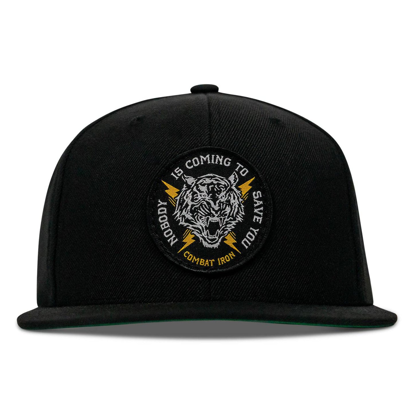 Nobody Is Coming To Save You FlatBill SnapBack Hat