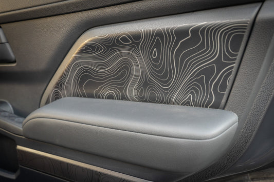 Topographic REAR Door Armrest Panel Protection - 2025+ 4Runner