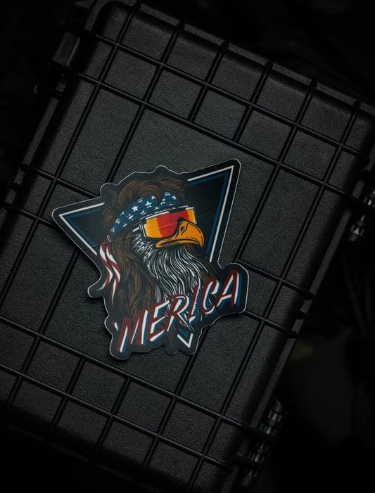 Merica Sticker