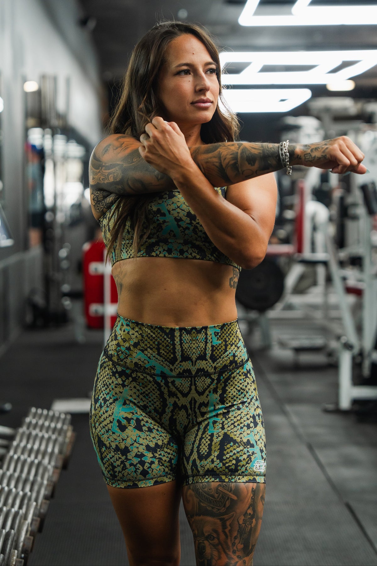 Straight Strap Sports Bra | Lethal Venom