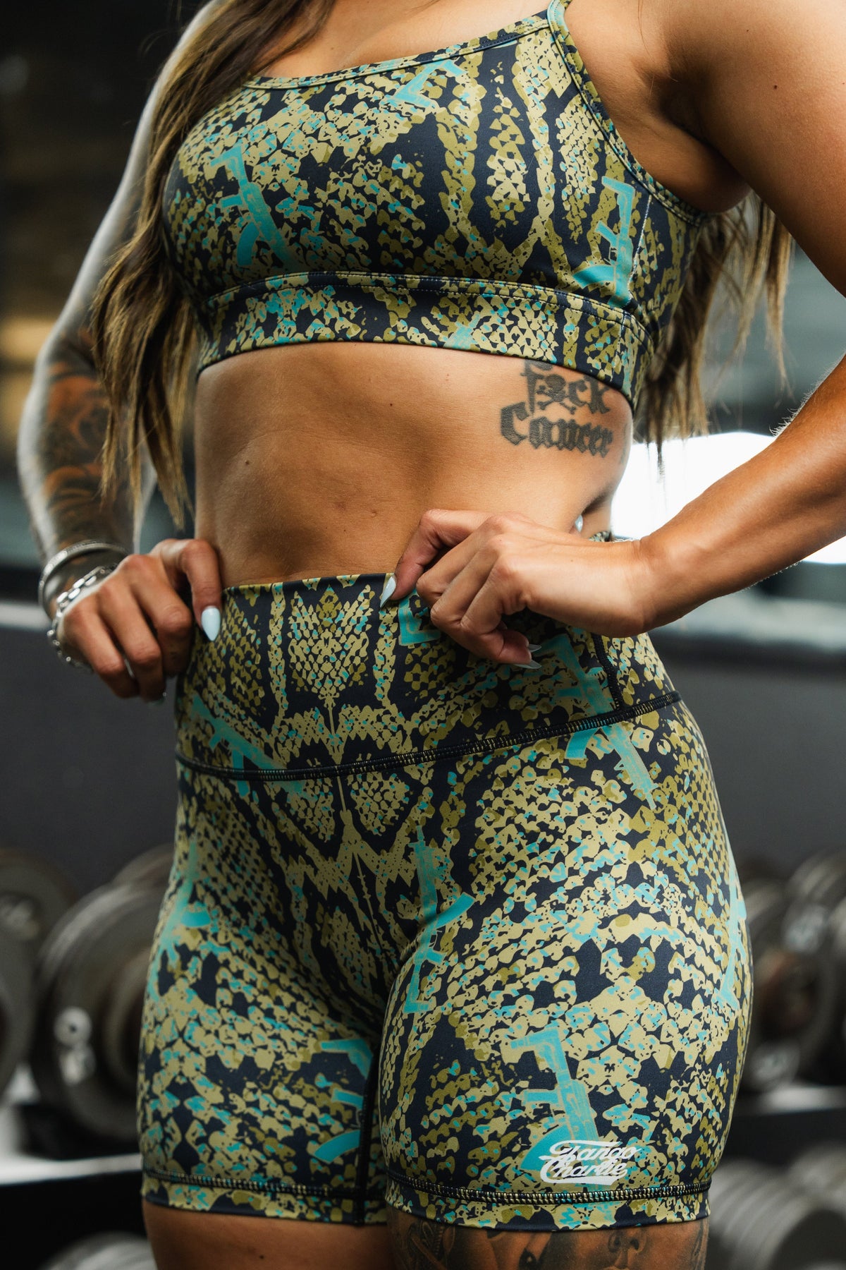 Straight Strap Sports Bra | Lethal Venom