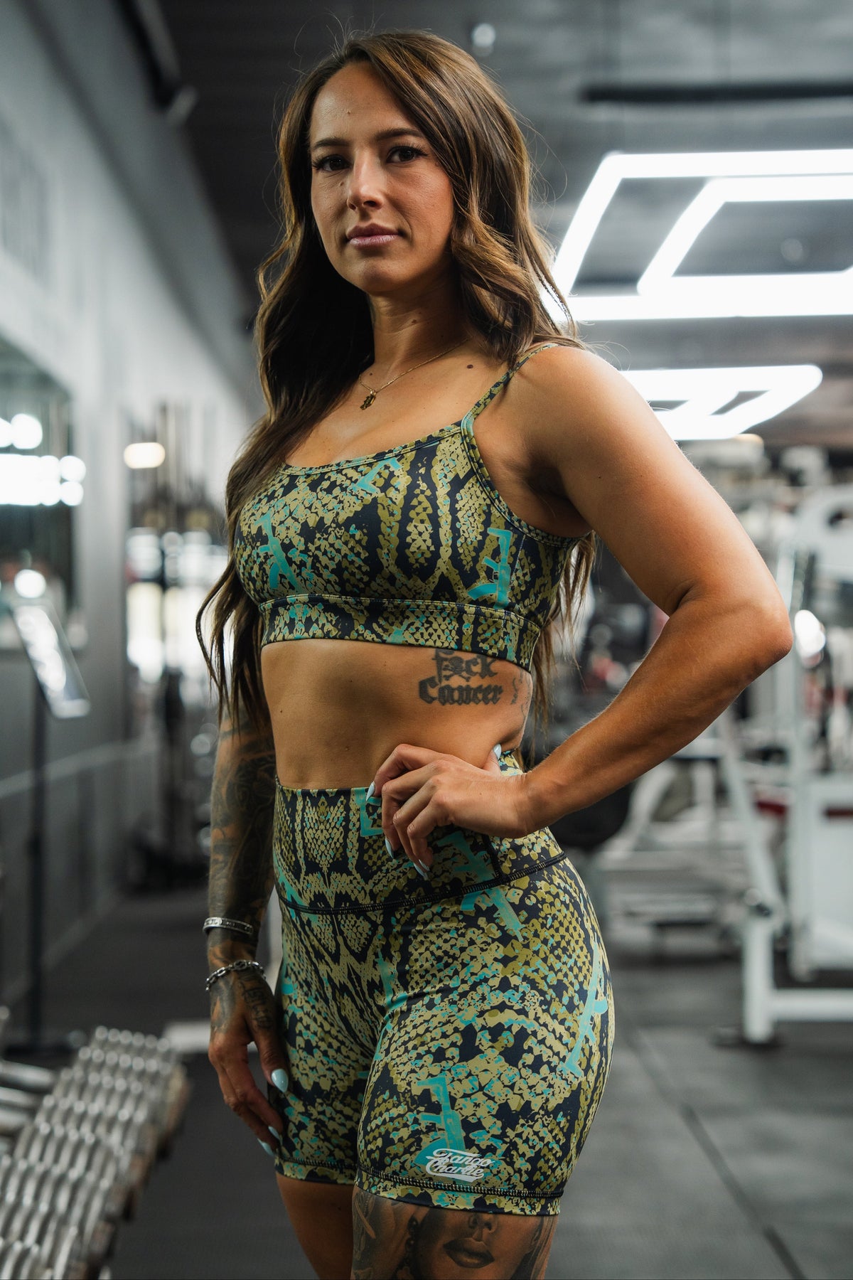 Straight Strap Sports Bra | Lethal Venom