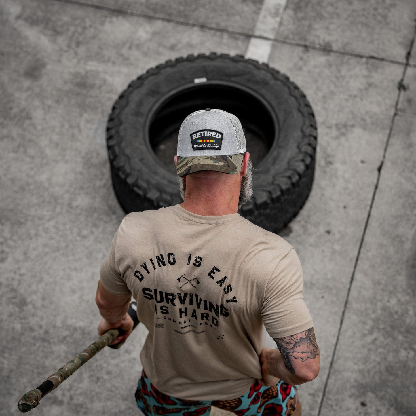 Dying is Easy. Surviving Is Hard Men's T-Shirt