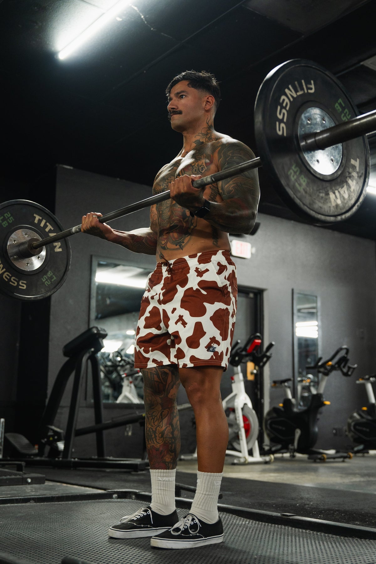 Men's Performance Training Shorts | 5.5"- Moo Moo Pew