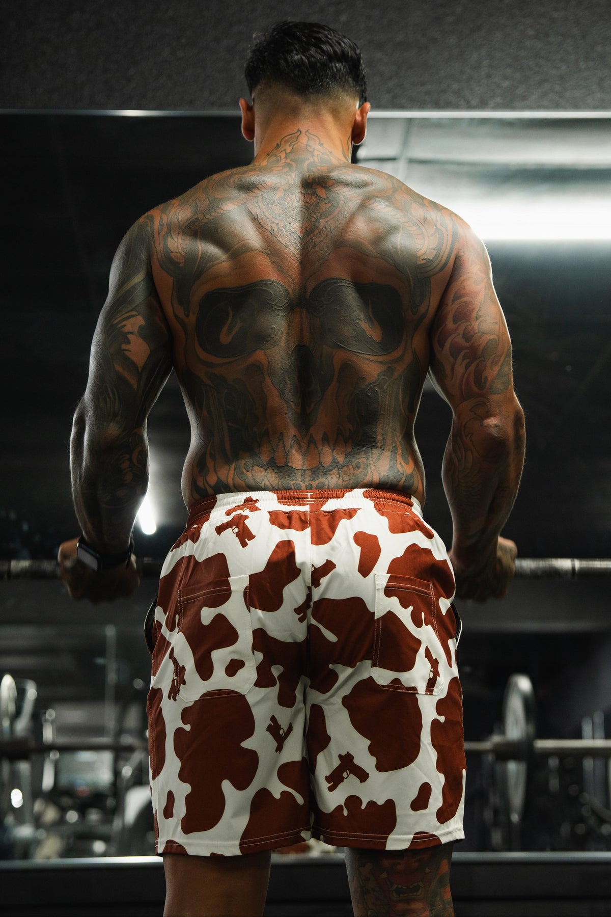 Men's Performance Training Shorts | 5.5"- Moo Moo Pew