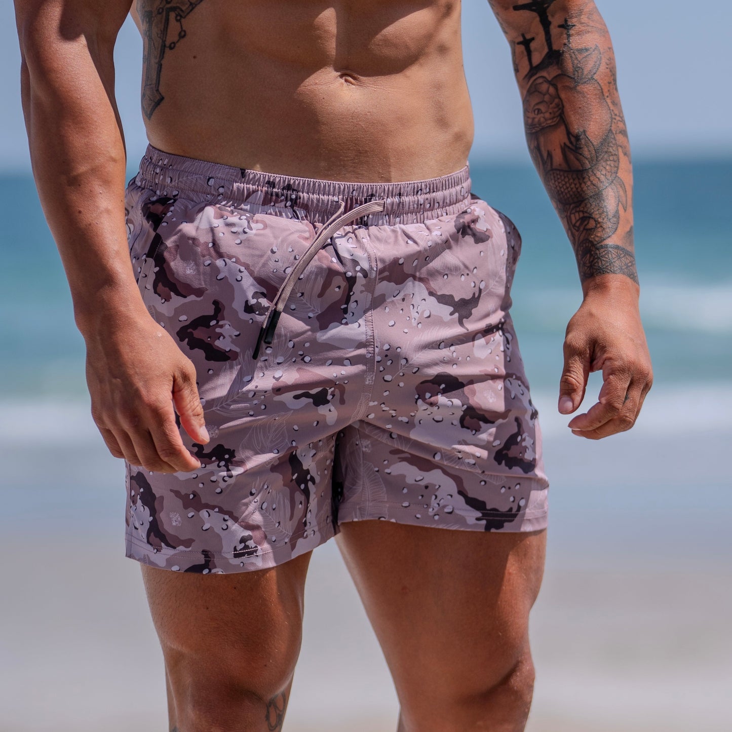 Swim Trunks - Chocolate Chip Desert