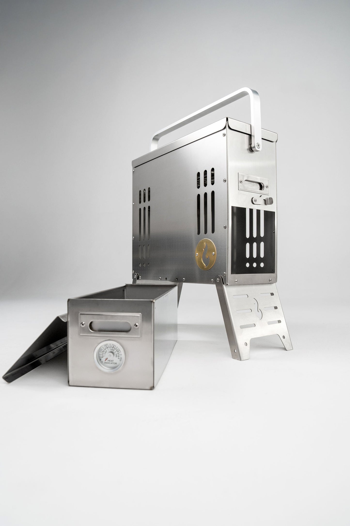 SOLD OUT! The BoomBox: Portable Campfire, Camp Stove & Dutch Oven In One