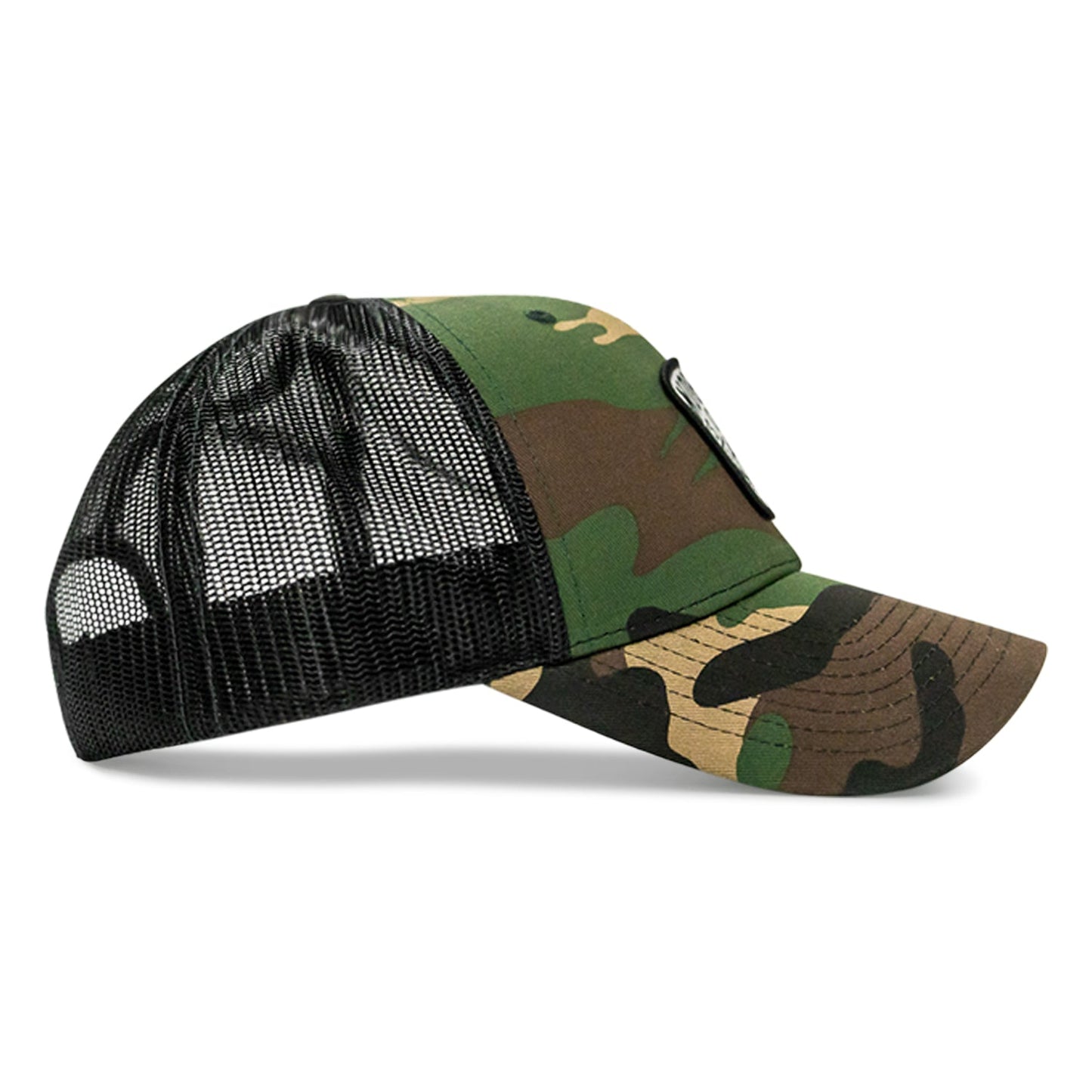 Nobody Is Coming To Save You Skull Patch Snapback Hat