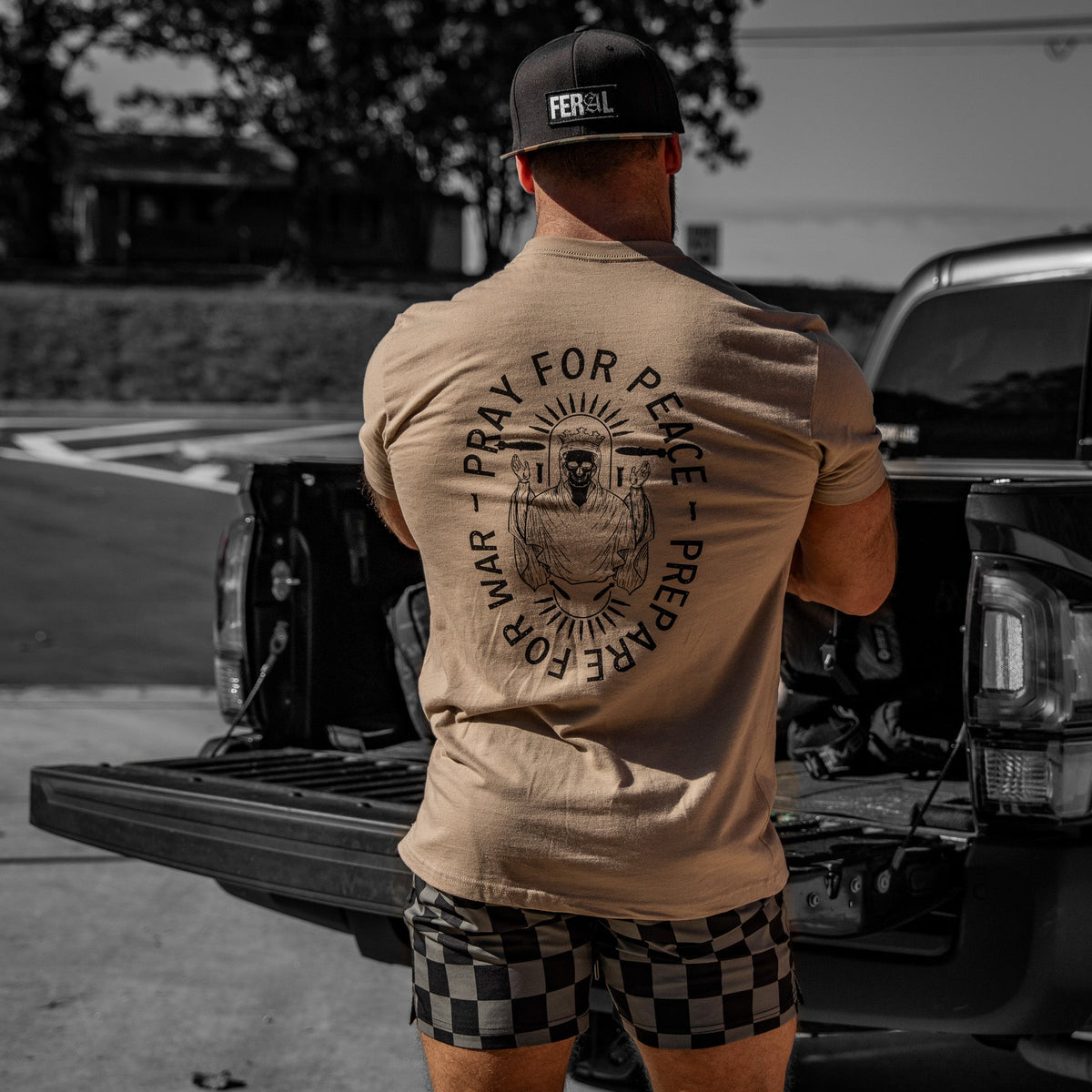 Pray For Peace. Prepare For War. Men's T-Shirt
