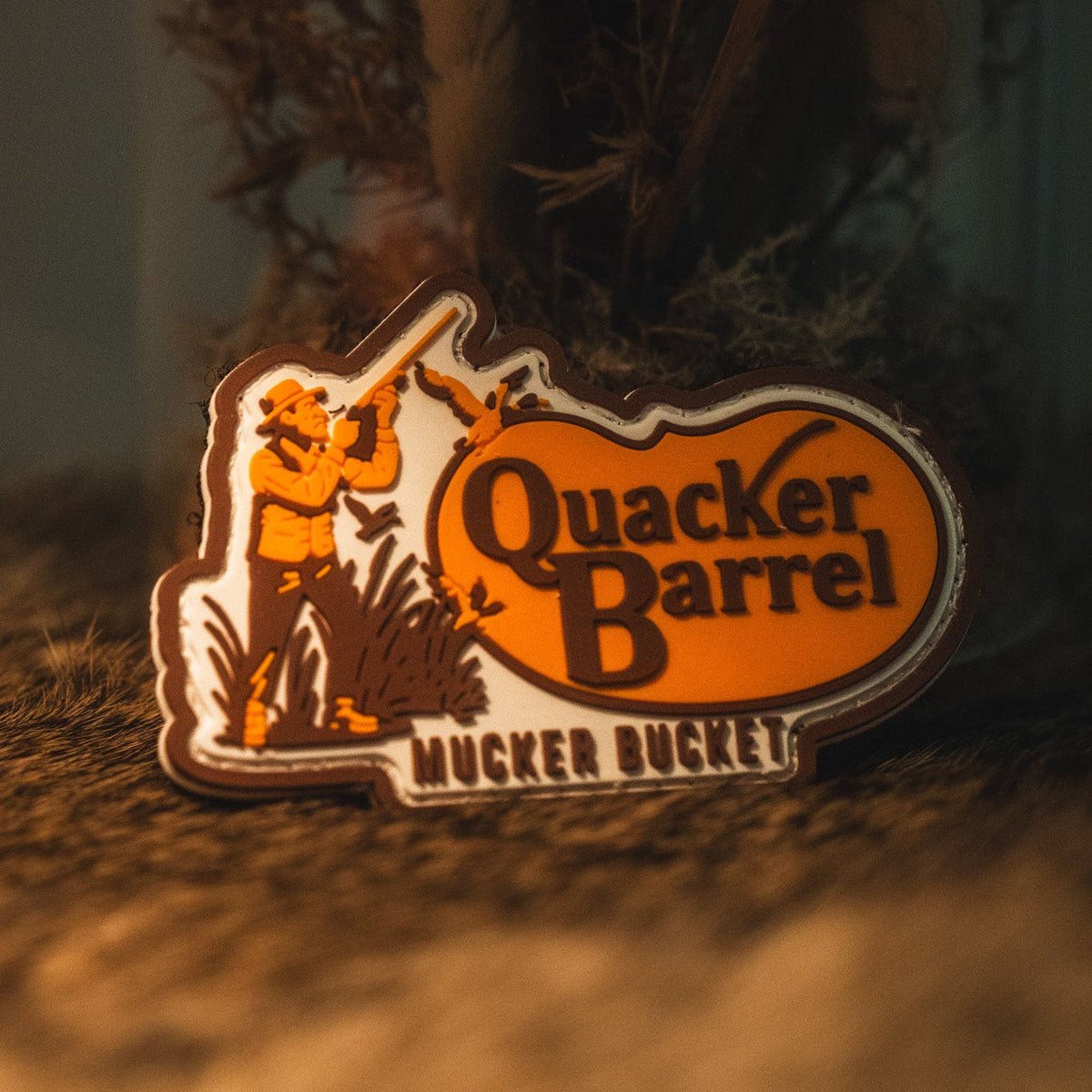 Quacker Barrel PVC Patch